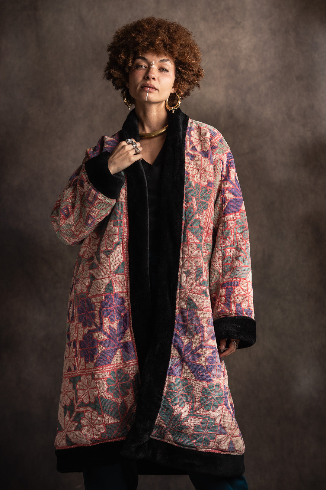 Shehab Kantha Empress Coat